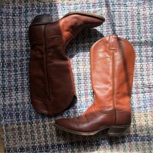 Tony Lama Leather Cowgirl Boots women’s 7.5